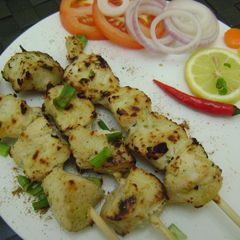 Chicken Malai Tikka A picture of Chicken Malai Tikka.