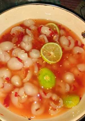 Foto resep Pas panas pas ada amang rambutan jd lah manisan rambutan