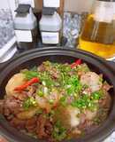 Thịt kho củ cải