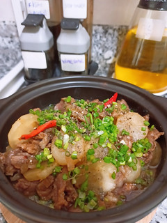 Hình của món Thịt kho củ cải.