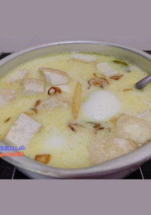Foto resep Opor tahu telur simpel