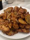 Bistik Ayam Crispy saus mentega