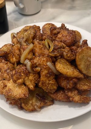 Foto resep Bistik Ayam Crispy saos mentega