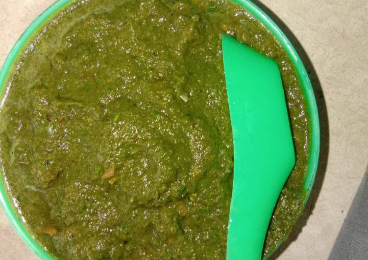 Step-by-Step Guide to Prepare Any-night-of-the-week Pudina chutney