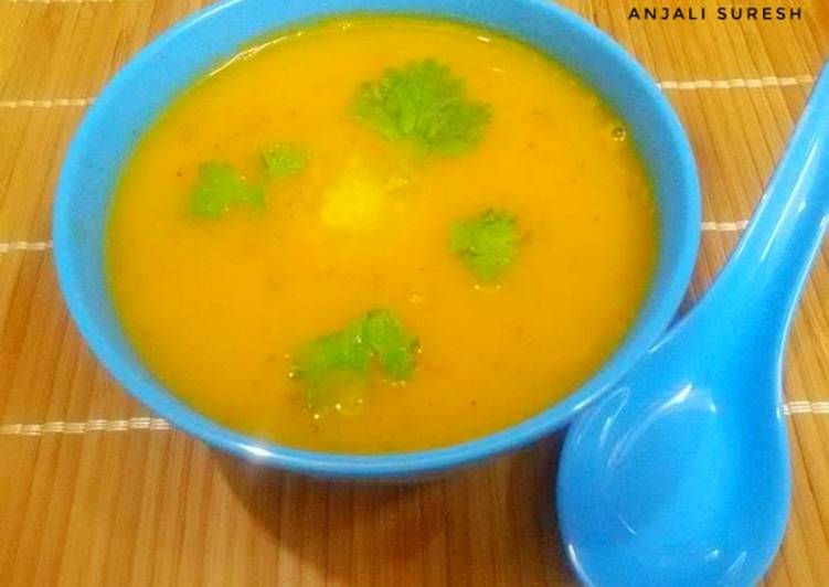 Easiest Way to Prepare Quick Carrot Tomato Coriander Soup