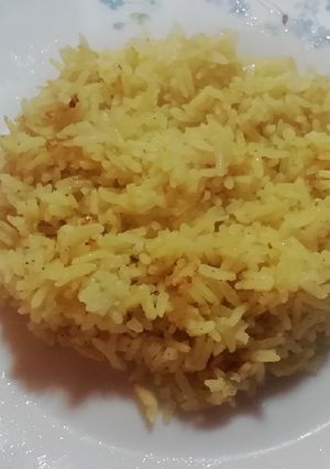 Une photo de Riz pilaf lait de coco épices