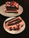 Chocolate Torte with Fresh Rasberry Cream