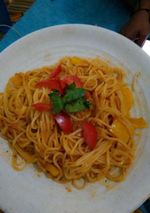 Foto resep Spagethi bolognaise pedas simple