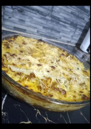 صورة لوصفة غراتان باذنجان وبطاطا