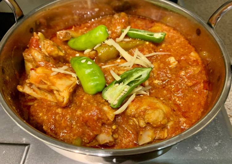 Easiest Way to Prepare Ultimate Dhaba style chicken karhai😋
