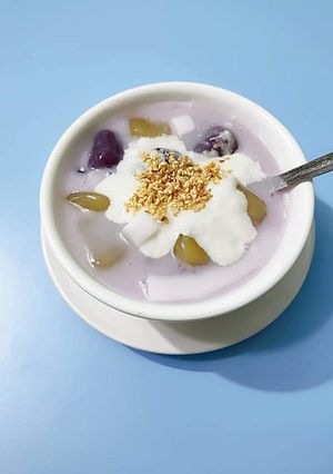 Hình của món Ăn vặt cực thích 3: Chè khoai dẻo.