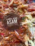 Sambal acan asam (terasi mangga muda) khas banjar