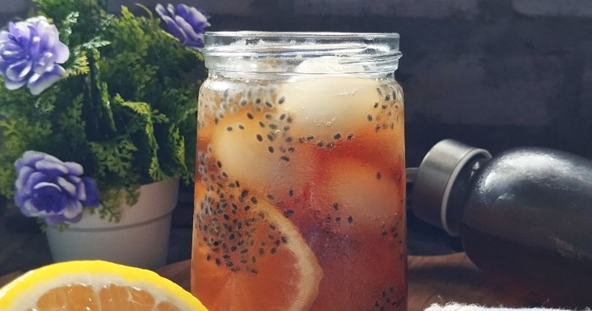 Teh Rambutan Resep Teh Es Lemon Rambutan oleh Widjie Astuti - Cookpad