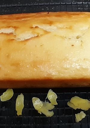A picture of Indian Style Lemon Cake (Eggless)(Gondhoraj lemon juice & lemon rind).