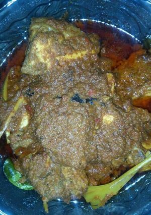 Foto resep Rendang ayam