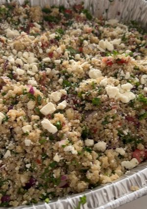 Una foto de Quinoa Tabbouleh