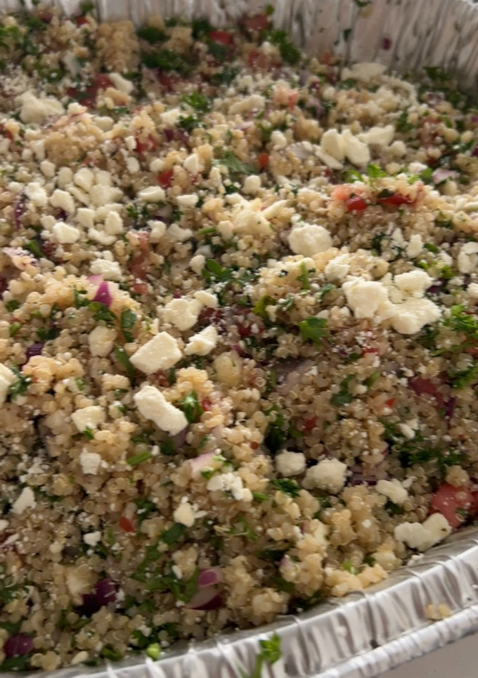 Una foto de Quinoa Tabbouleh