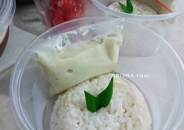 Ketan saus durian Ketan saus durian