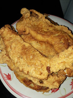 Una foto de Pescado marinado frito