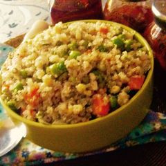 A picture of Quinoa upma.