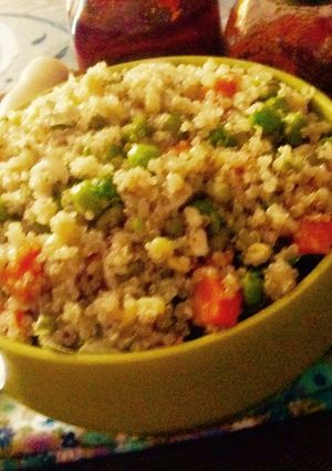 A picture of Quinoa upma.