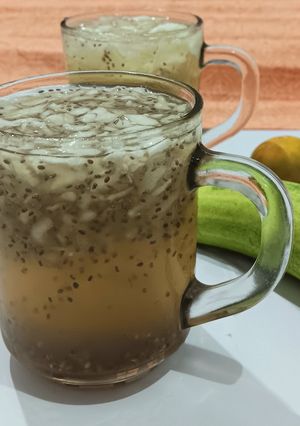 Foto resep Es Timun Jeruk Peras