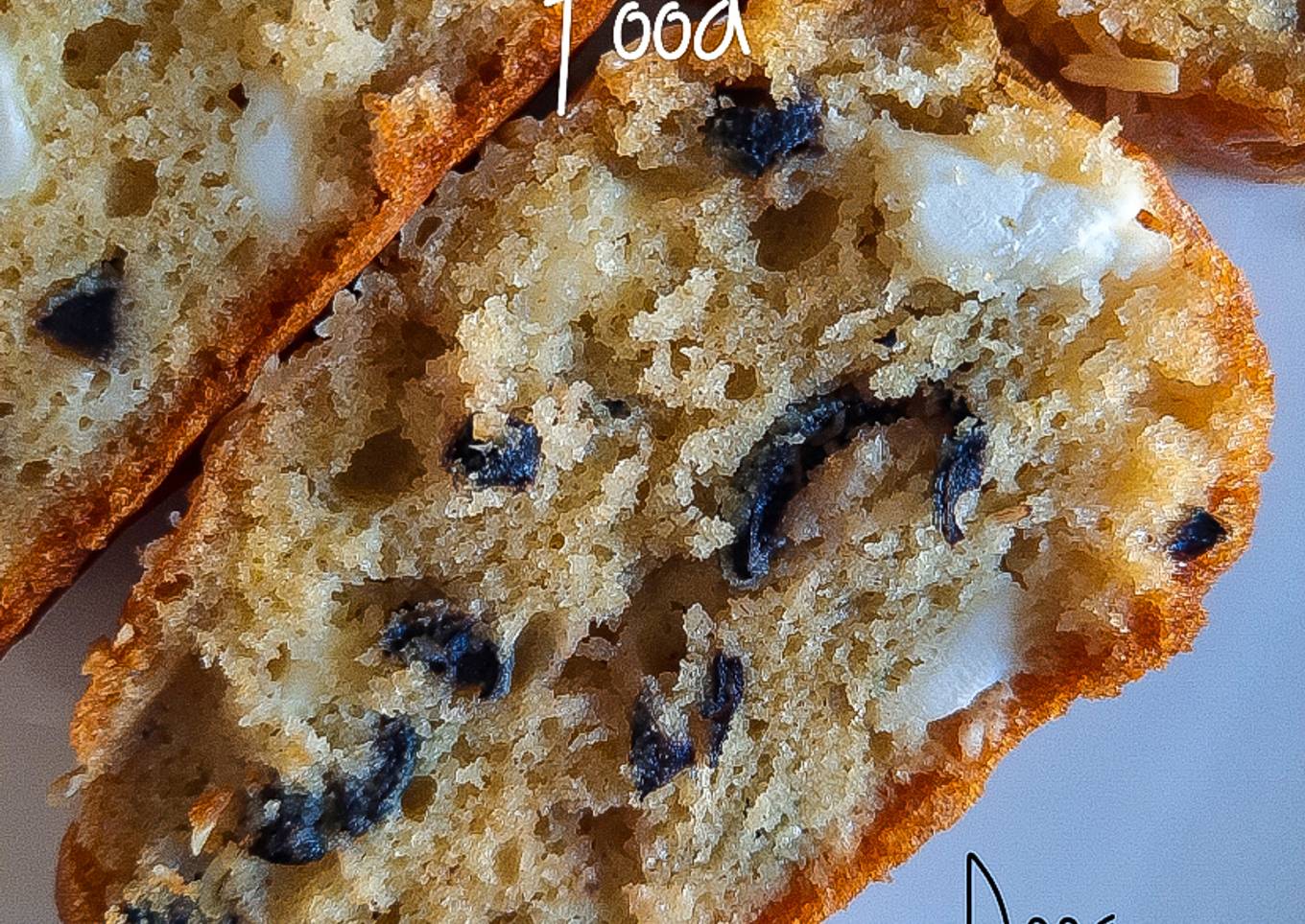 Cake salé olives noires et feta