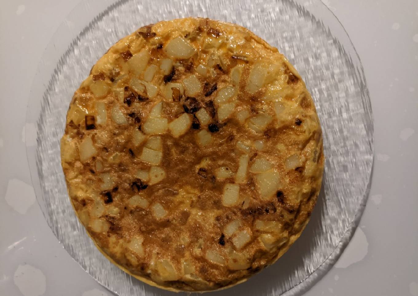 Tortilla chorizo et pommes de terre