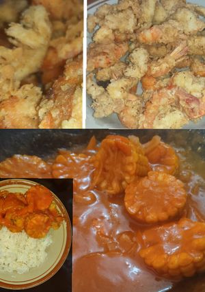 Foto resep Udang tepung saus padang