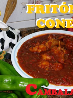 Una foto de Fritón de conejo