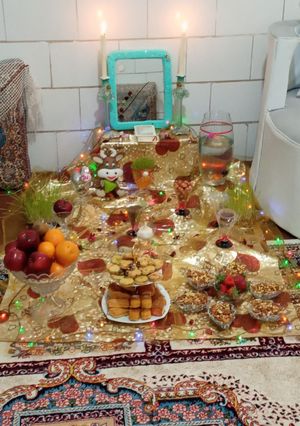 عکسی از دستور سفره هفت سین۱۴۰۰