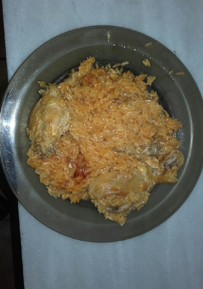 Una foto de Arroz con pollo