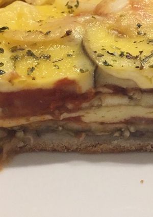 Una foto de Tarta de bernjena