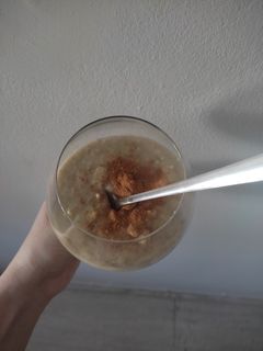 Φωτογραφία της συνταγής Porridge με ρόφημα αμυγδάλου και γεύση ρυζόγαλο