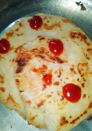A picture of Aloo ka paratha.