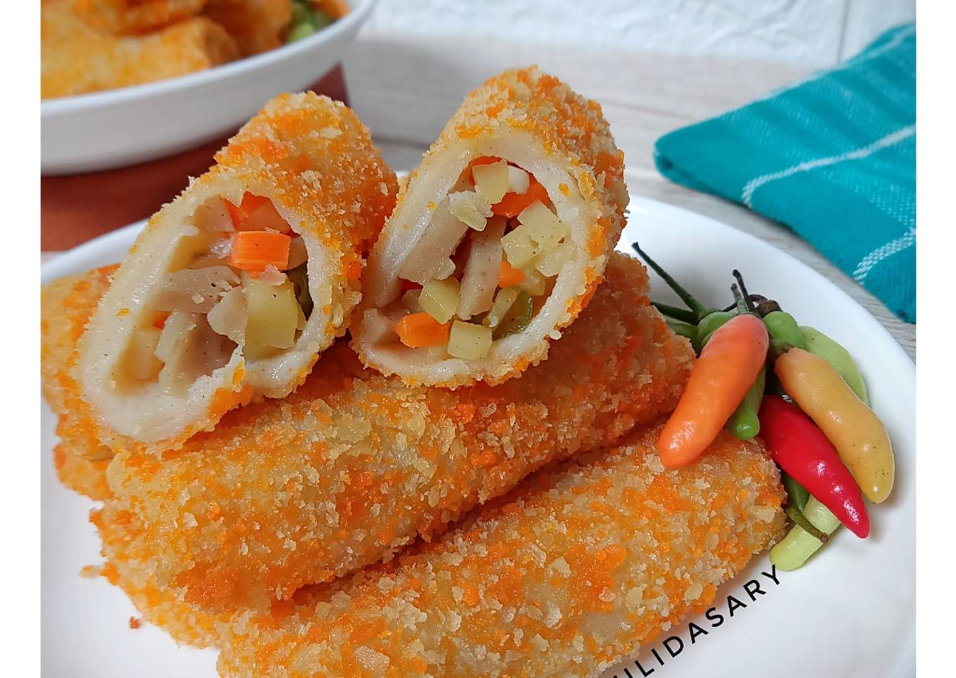 Risoles (isi Kentang wortel)