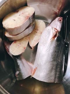 Hình của món Canh Chua Bần Cá Bông Lau/Ngát.
