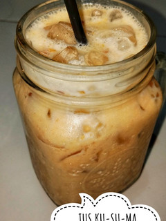 Foto resep Jus ku-su-ma (kurma susu madu)