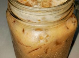 Foto resep Jus ku-su-ma (kurma susu madu)