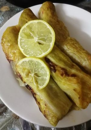 صورة لوصفة الملفوف بالفرن