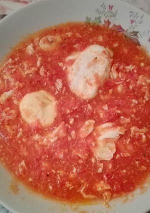 Φωτογραφία της συνταγής Στραπατσάδα🍳🍅