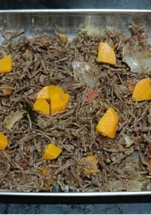 A picture of Ragi Vermicelli Upma.