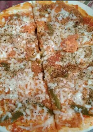 A picture of Suji pizza.