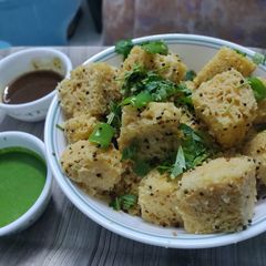 A picture of Mix dal dhokla.