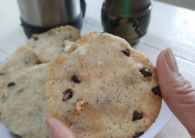 Galletas tipo chips ahoy Receta de kiki- Cookpad