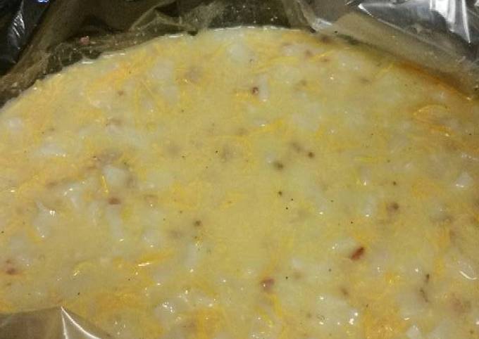 Recipe of Homemade Crock pot potato soup