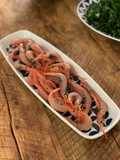 🦐 Eat raw, small blue belly shrimp