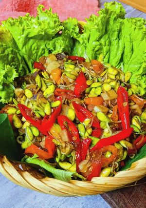 Foto resep Tumis Cambah Kedelai