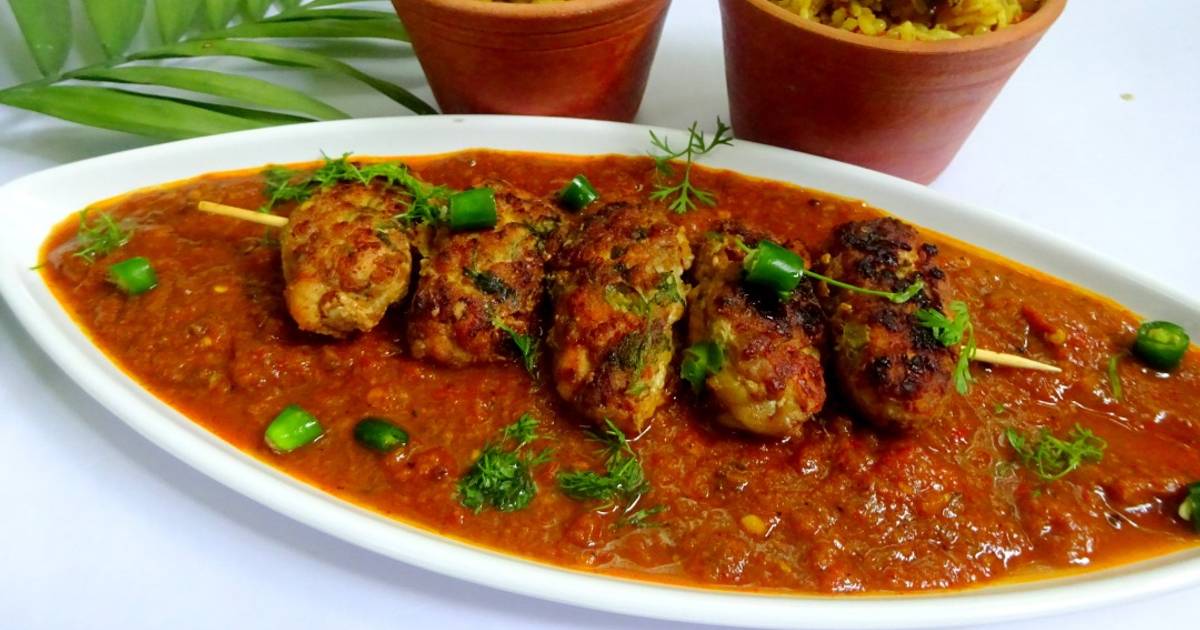 Smoked Chicken keema chop with gravy Recipe by Ellora Mohapatra Cookpad