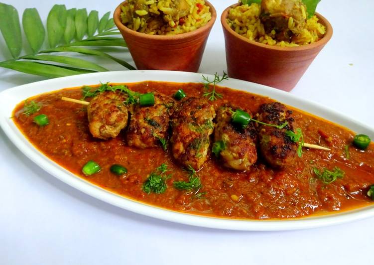 Easiest Way to Prepare Delicious Smoked Chicken keema chop with gravy